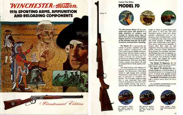 Winchester 1976 Sporting Arms Catalog - BiCentennial Edition - GB-img-0