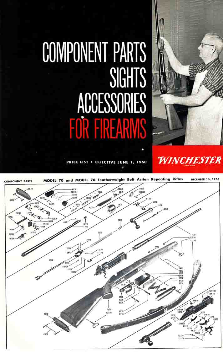 Winchester 1960 Component Parts Catalog - GB-img-0