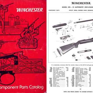 Winchester 1981 Component Parts Catalog