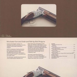 Winchester 1982 SxS, OUs & Xpress Rifles