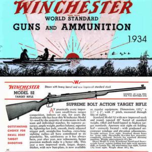 Winchester 1934 World Standard Guns & Ammunition Catalog