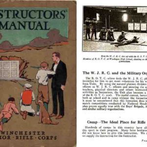 Winchester Junior Rifle Corps 1921, Instructors Manual