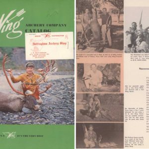 Wing Archery 1962 Circa Catalog