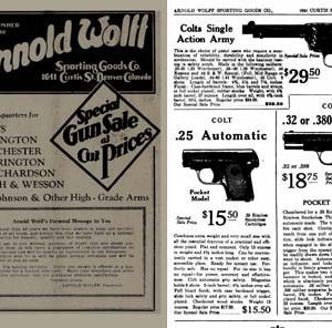 Arnold Wolff 1932 Sporting Goods, Denver, CO