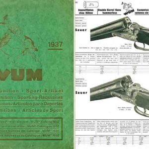 WUM-1937 Pistols,  Airguns, Rifles, Shotguns & Acc, Hamburg, Germany