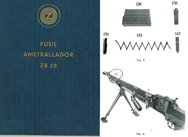 Fusil Ametrallador ZB30 (Spanish- Automatic Rifle) Manual - GB-img-0