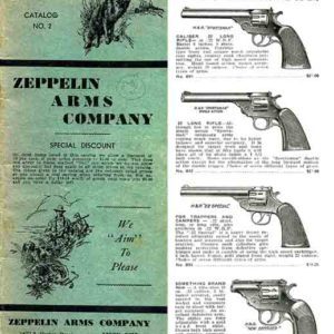 Zeppelin 1936 Arms Company Catalog (Akron, OH)