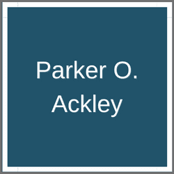 Parker O. Ackley - All Reprints List
