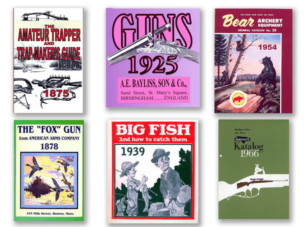 search antique historical catalogs and manuals by year