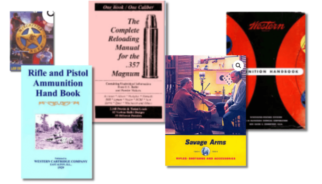 ammunition catalogs and manuals